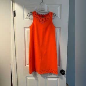 J. Crew - Orange Cut Out Dress - size 2